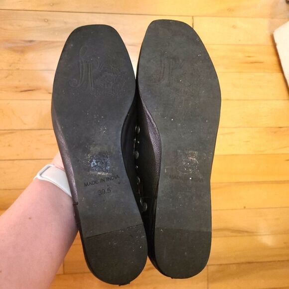 Free People Mystic Mary Janes Black Size 39.5 - Picture 8 of 10